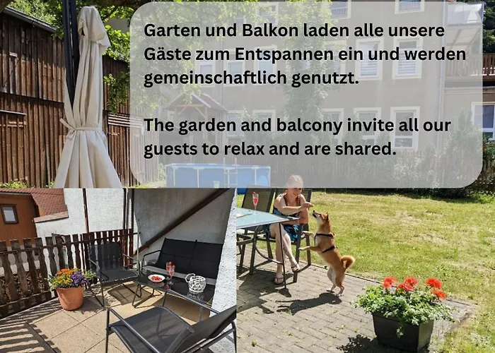 Apartament H1 - Urlaubsmagie - Pool & Terrasse Zum Entspannen Sebnitz